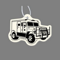 Paper Air Freshener - Armored Truck Tag W/ Tab